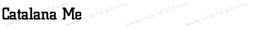 Catalana Medium字体转换
